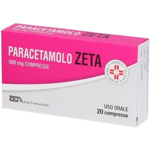 Zeta Farmaceutici Paracetamolo Zeta 500mg Compresse