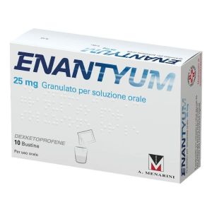 Enantyum 25 Mg. Granulato per Soluzione Orale 10 Bustine