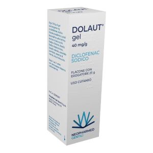 Dolaut Gel Spray 4% Diclofenac Sodico Dolori Articolari 25g