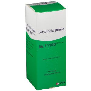 Lattulosio Pensa 66,7g/100ml Sciroppo Lassativo Flacone da 180 ml