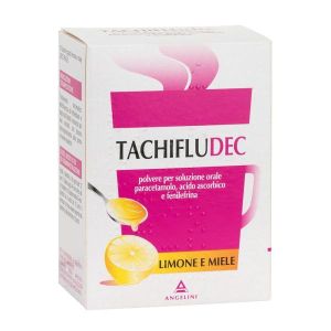 Tachifludec Limone e Miele Polvere per Soluzione Orale 10 Bustine