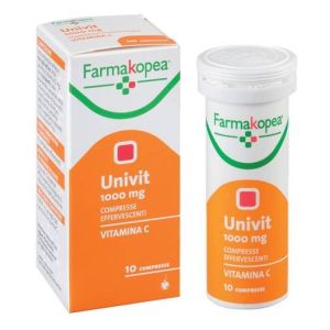 Univit 1000mg Vitamin C 10 Effervescent Tablets