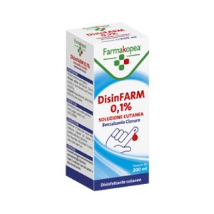 Disinfarm Disigien 0,1% Benzalconio Cloruro Soluzione Cutanea 200ml