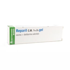 Rottapharm Reparil Cm 1%+5% Minor Trauma Treatment Gel 40g