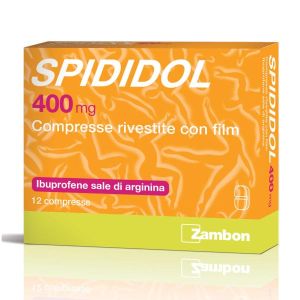 Spididol 400mg Ibuprofene Sale di Arginina Analgesico 12 Compresse Rivestite