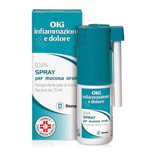 Oki Infiammazione E Dolore Spray Ketoprofene Analgesico 15ml