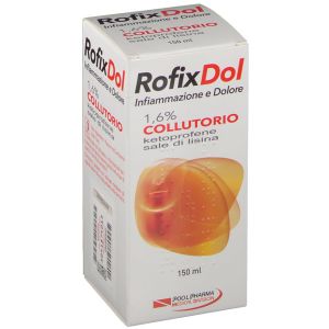Rofixdol Infiammazione E Dolore Collutorio 1,6% Ketoprofene 150 ml