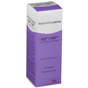 Naphazolina Pensa 1mg/ml Decongestant Nasal Spray 15 ml