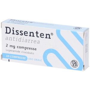 Dissenten Antidiarrea 2mg 10 Compresse
