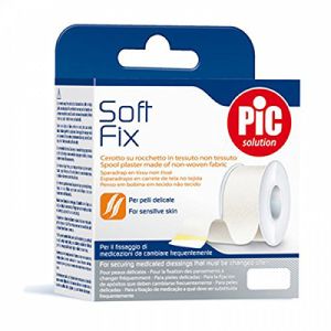 Cerotto In Rocchetto Pic Soft Fix Tessuto Non Tessuto 2,5x500 Cm Con Fustella