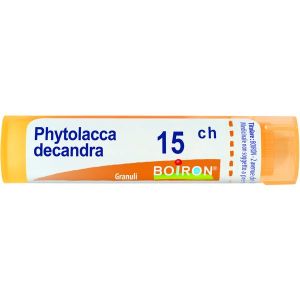 Phytolacca Decandra  Boiron  80 Granuli 15 Ch Contenitore Multidose