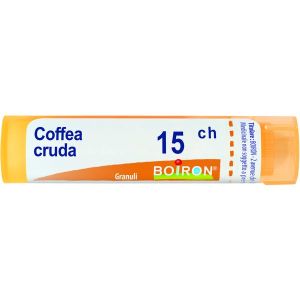 Boiron  Coffea Cruda  Boiron  80 Granuli 15 Ch Contenitore Multidose