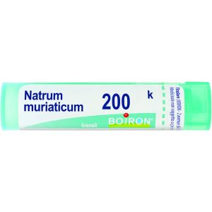 Natrum Muriaticum  Boiron  80 Granuli 200 K Contenitore Multidose