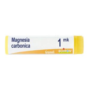 Magnesia Carbonica  Boiron   1 Mk   Globuli Contenitore MONOdose
