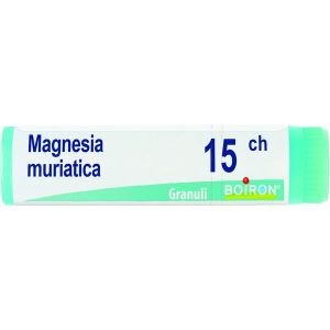 Magnesia Muriatica  Boiron  Granuli 15 Ch Contenitore Monodose