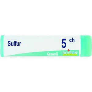 Sulfur  Boiron  Granuli 5 Ch Contenitore Monodose