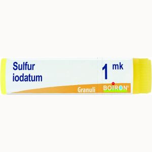 Sulfur Iodat  Boiron  Granuli 1 Mk Contenitore Monodose