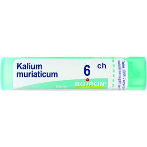 Kalium Muriaticum  Boiron  80 Granuli 6 Ch Contenitore Multidose