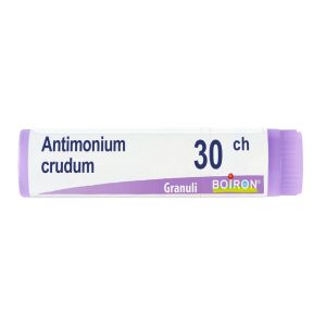 Antimonium Crudum  Boiron  Granuli 30 Ch Contenitore Monodose