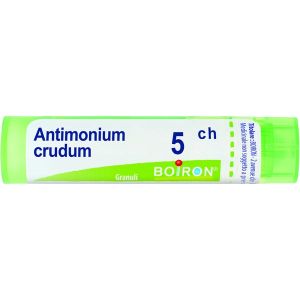 Antimonium Crudum  Boiron  80 Granuli 5 Ch Contenitore Multidose