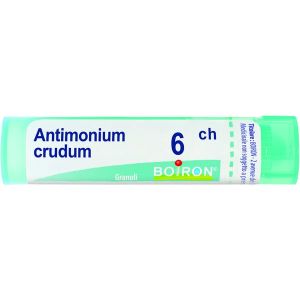 Antimonium Crudum  Boiron  80 Granuli 6 Ch Contenitore Multidose