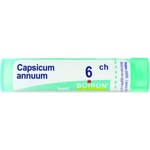 Capsicum Annuum  Boiron  80 Granuli 6 Ch Contenitore Multidose