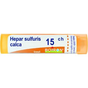 Hepar Sulfuris Calcareum  Boiron  80 Granuli 15 Ch Contenitore Multidose