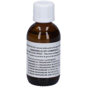 Hamamelis Oti Composto Orale Goccie 50ml In Soluzione Idroalcolica Al 30% V/v