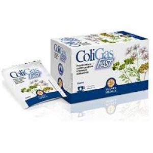 Aboca Coligas Fast Herbal Tea Supplement Abdominal Swelling 20 Sachets