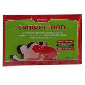 Competition Red Orange Food Supplement 1 Envelope