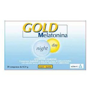 Alcka Med Srlgold Melatonin Night Day - Supplements 20 Tablets Of 0.25g