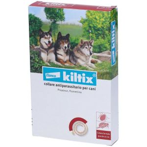 Kiltix Collare Antiparassitario 45g  70 Cm  per Cani Taglia Grande  Peso Superiore A 20Kg