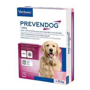 Prevendog Collare Medicato 32,6g  75 Cm  Cani Taglia Grande Peso Superiore A 25Kg