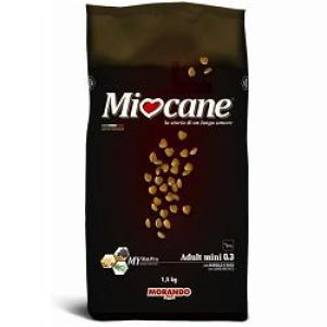 Miocane Adult Mini 0,3 Agnello E Riso Cibo Secco Per Cani 1,5kg