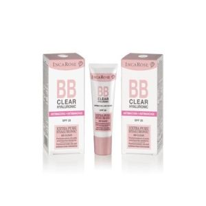 Incarose bb clear hyaluronic spf25 light trattamento viso 30ml
