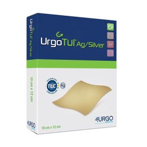 Urgotul Ag/silver Sterile Dressing 10x12 Cm 5 Pieces