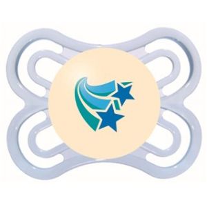 Mam Perfect Soother Ngt 0+ Silicone Single Pack