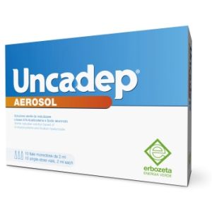 Uncadep Aerosol 10 Fiale  da 5ml Globuli Contenitore MONOdose
