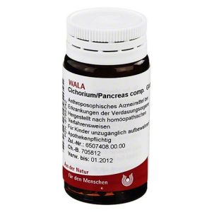 Wala Cichorium Pancreas Homeopathic Remedy In Globules 20g