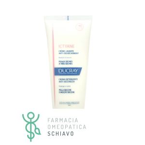Ducray Ictyane Crema Detergente Pelle Secca Viso e Corpo 200 ml