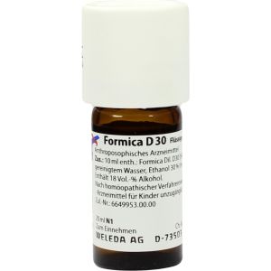 Weleda Formica D30 Drops Homeopathic Medicine 20 ml