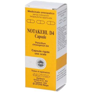 Imo Sanum Notakehl D4 Medicinale Omeopatico 20 Capsule
