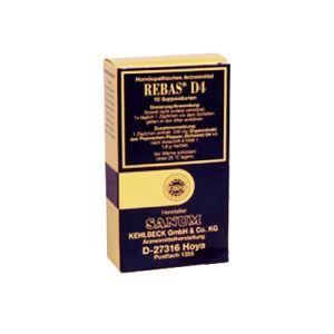 Imo Sanum Rebas D4 Homeopathic Medicine 10 Suppositories