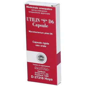 Imo Sanum Utilin S D6 Medicinale Omeopatico 5 Capsule