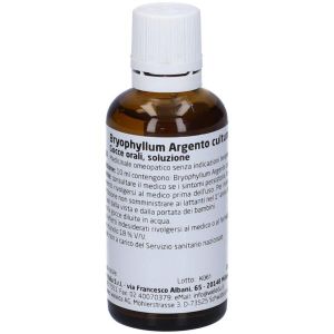 Weleda Bryophillum Argento Compositum D2 Gocce Medicinale Omeopatico 50ml