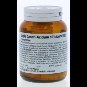 Weleda Lapis Cancri Acidum Silicicum D15 Medicinale Omeopatico 180 Compresse