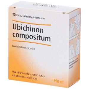 Guna-heel Ubichinon Compositum Medicinale Omeopatico 10 Fiale Iniettabili