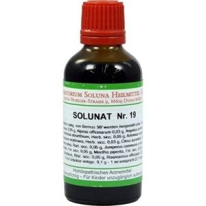 Solunat 19 Gocce Rimedio Omeopatico 50ml