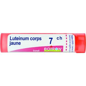 Boiron Luteinum Corps Jaune Granuli 07ch Tubo 4g