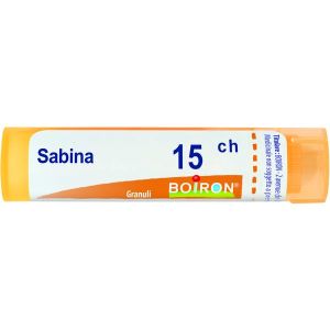 Boiron Sabina Granuli 15ch Tubo 4g